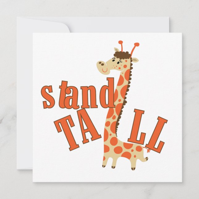 Giraffe Stand Tall (Front)
