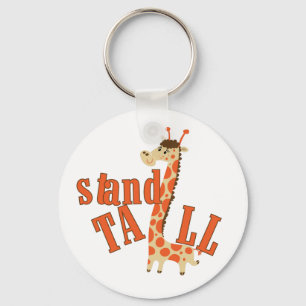 Giraffe Stand Tall Keychain