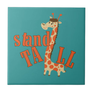 Giraffe Stand Tall Tile