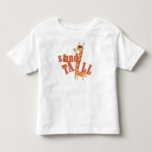 Giraffe Stand Tall Toddler T-shirt