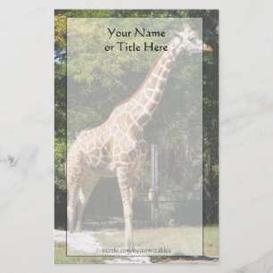 Giraffe Stationery