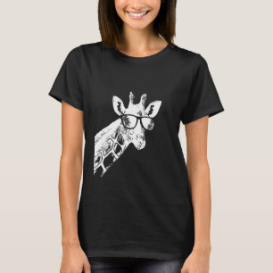 Giraffe sunglasses giraffe love vacation animal fa T-Shirt