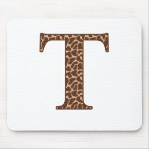 Giraffe T Mouse Pad