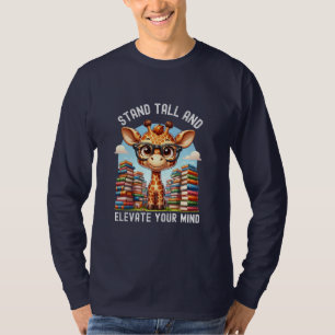 Giraffe T-Shirt, Nature Lover Shirt, Animal Print T-Shirt