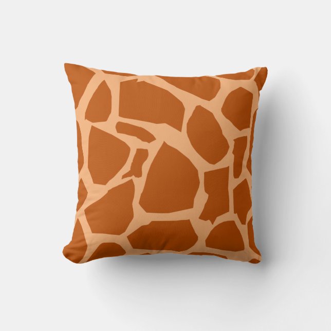Giraffe Texture Pillow (Front)