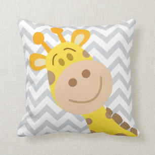 Giraffe Throw Pillow