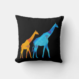 Giraffe Throw Pillow