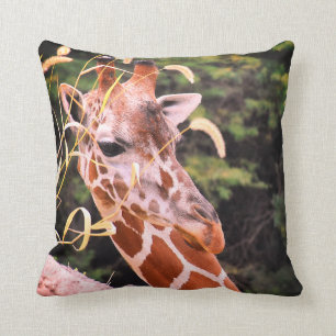Giraffe Throw Pillow
