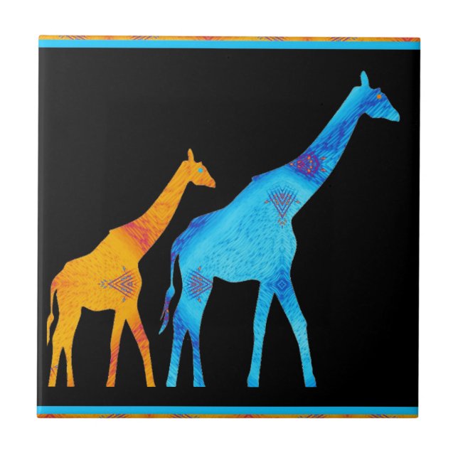 Giraffe Tile (Front)