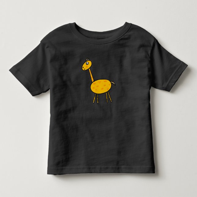 Giraffe Toddler T-shirt (Front)
