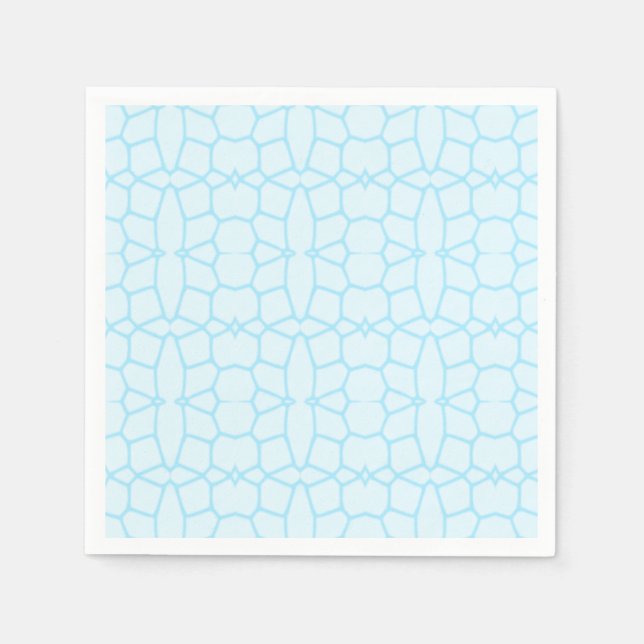 Giraffe Tower Birthday Napkin (Front)