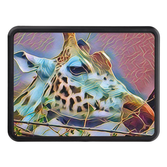GIRAFFE   TRAILER HITCH COVER (Front)