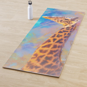 GIRAFFE TREE HUGGER YOGA MAT