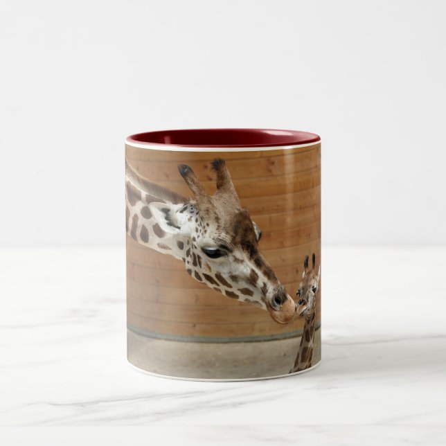 Giraffe Two-Tone Coffee Mug (Center)