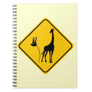 Giraffe Vaulting Notebook