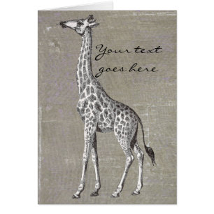 Giraffe vintage