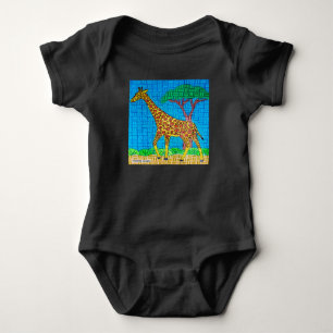 Giraffe (vivid) - Baby Bodysuit