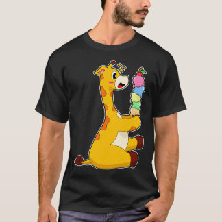 Giraffe Waffle ice cream T-Shirt
