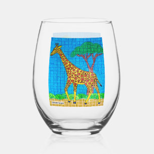 Giraffe - Wine Glass