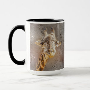 Giraffe with a Grin Wildlife Safari Animal Mug