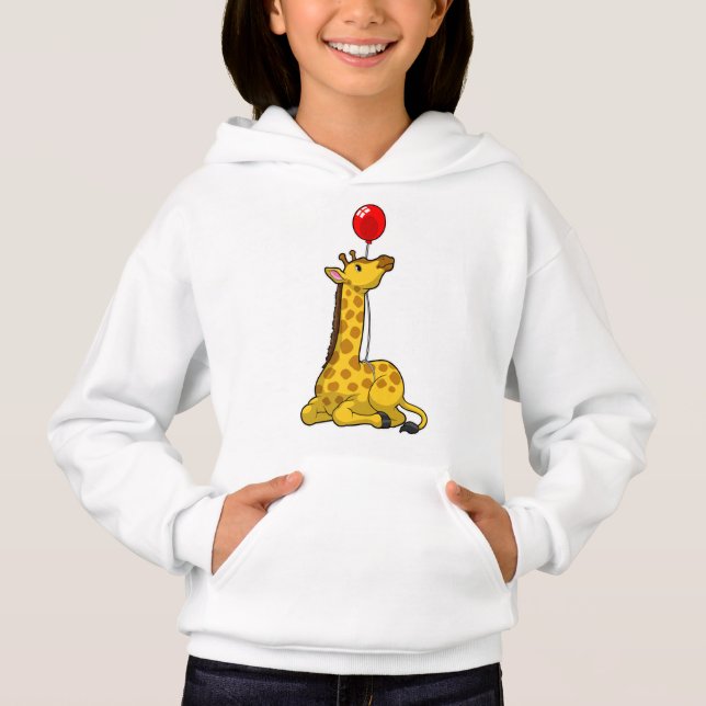 Giraffe with Balloon (Devant)