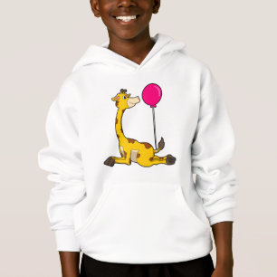 Giraffe with Balloon