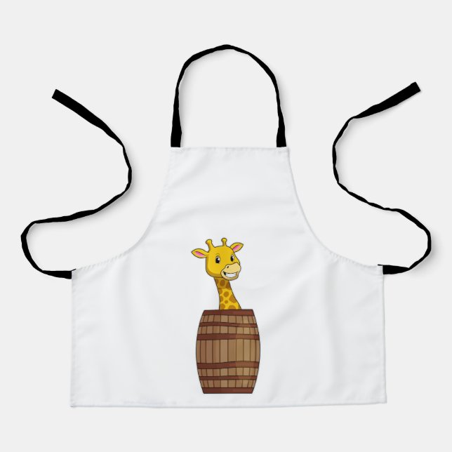 Giraffe with Barrel Apron (Front)