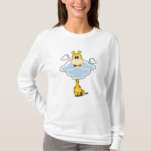 Giraffe with Clouds T-Shirt