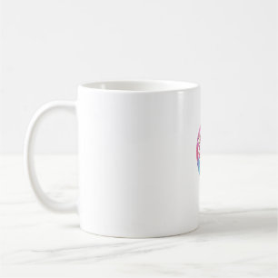 Giraffe With Hearts Adorable Colourful Love Coffee Mug