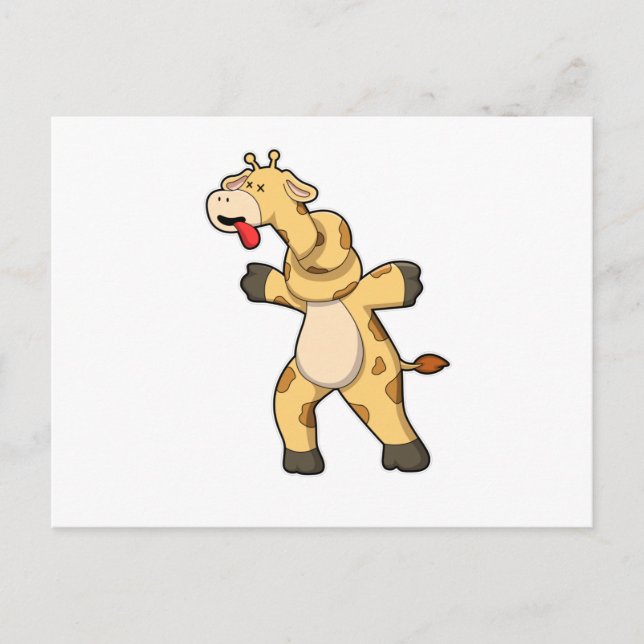 Giraffe with Knot in Neck Postcard (Front)