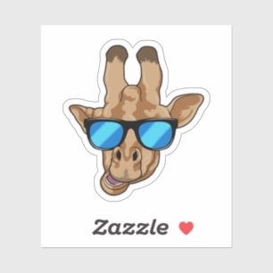 Giraffe with Sunglasses