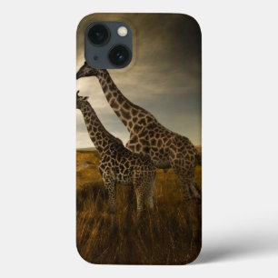 Giraffes and The Landscape iPhone 13 Case