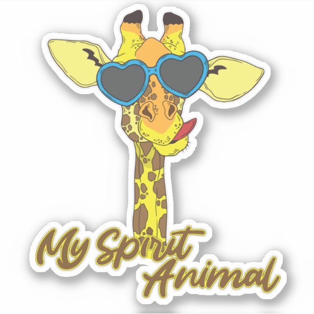 Giraffes are my Spirit Animal (Front)