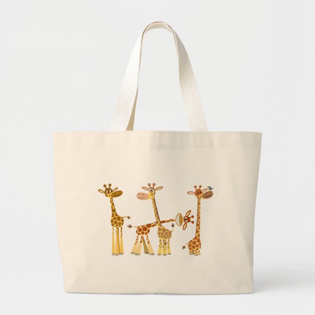 Giraffes de Dessin : Le Sac du Troupeau (Devant)