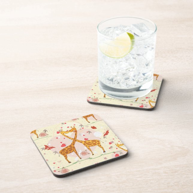 Giraffes in Love Coaster (Right Side)