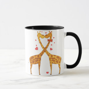 Giraffes in Love Mug
