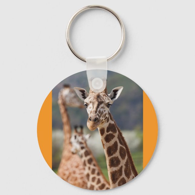 giraffes keychain (Front)