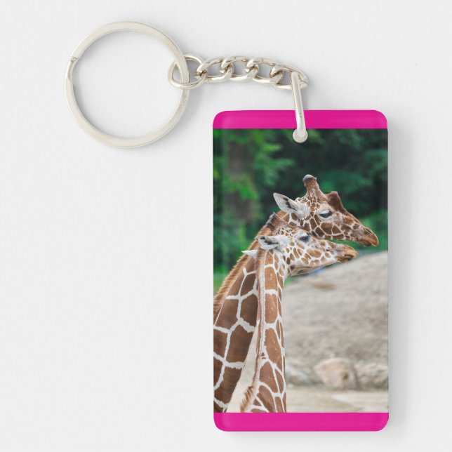 giraffes keychain (Front)