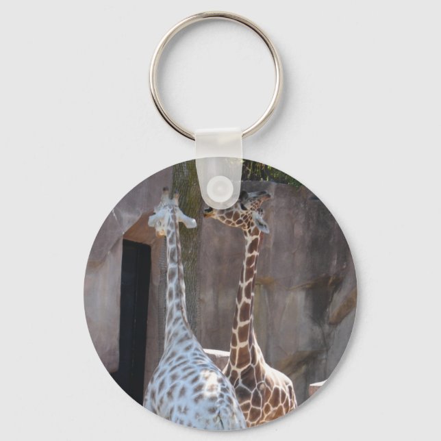 Giraffes Keychain (Front)