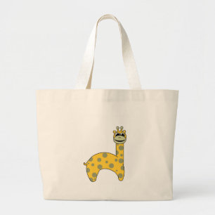 Giraffes Large Tote Bag