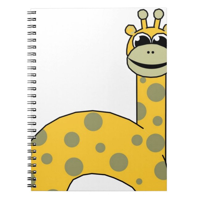 Giraffes Notebook (Front)
