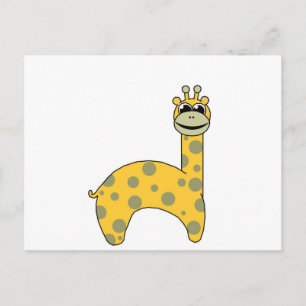 Giraffes Postcard