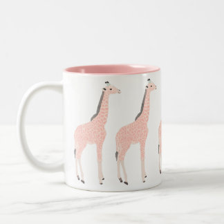 Giraffes roses Mug