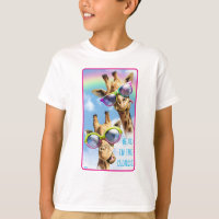 Giraffes With Sunglasses