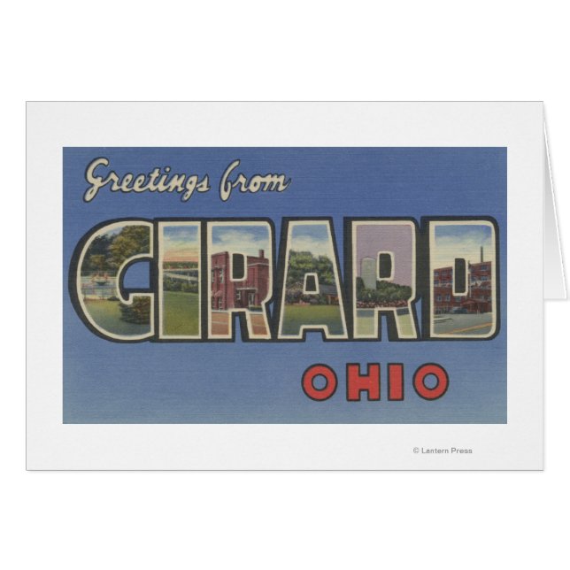 Girard, OhioGrandes lettres ScènesGirard, OH (Devant horizontal)