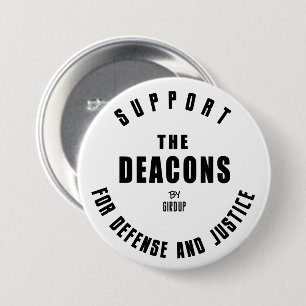 Gird Up Defence   The Deacons 3 Inch Round Button