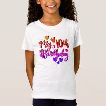 Girl 10th birthday