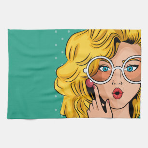 Girl #1 kitchen towel