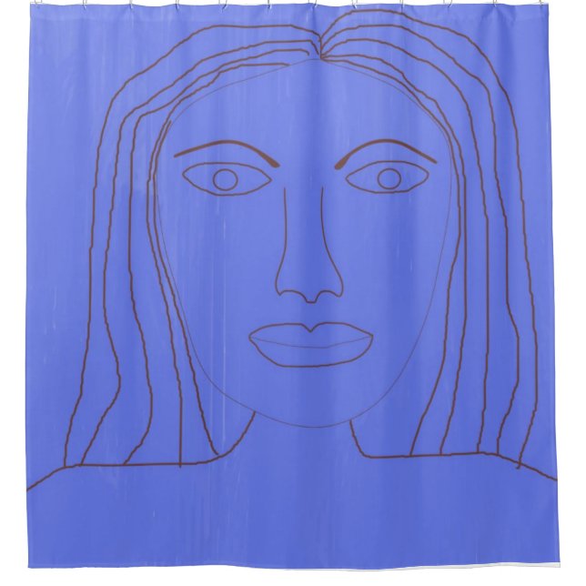 girl abstract drawing art (Front)