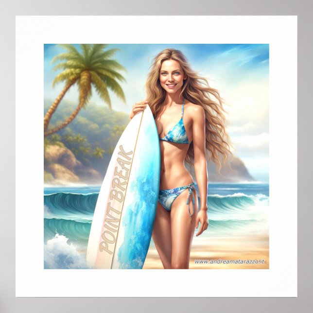 Girl Action Point Break Poster (Front)